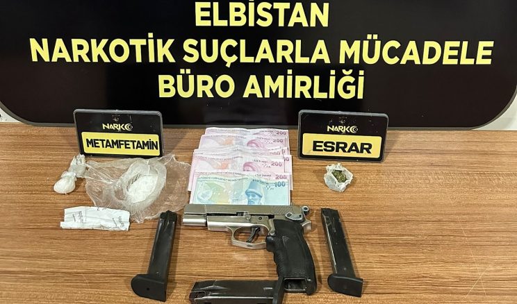 Afşin’de Uyuşturucu Operasyonu. 1 kişi tutuklandı.