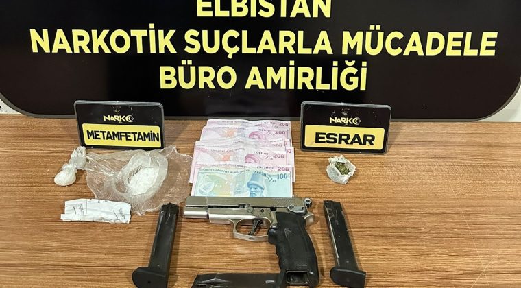 Afşin’de Uyuşturucu Operasyonu. 1 kişi tutuklandı.