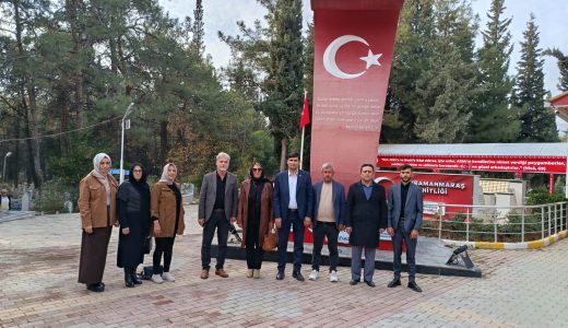 Milli Yol Partisinden Kahramanmaraş Şehitliğinde Basın Açıklaması!