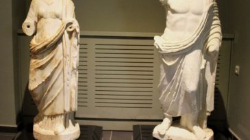 MARAŞ MÜZESİNDE SERGİLENEN AFŞİN’İN ROMA DÖNEMİNE AİT HEYKELLERİ!