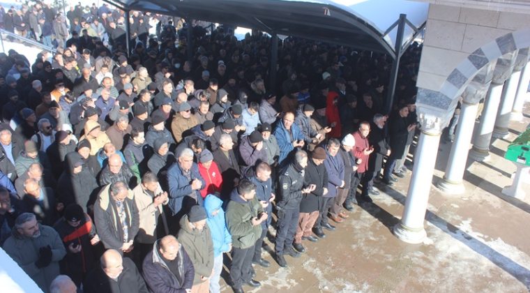 Afşinli Şehit Babası son yolculuğuna uğurlandı.