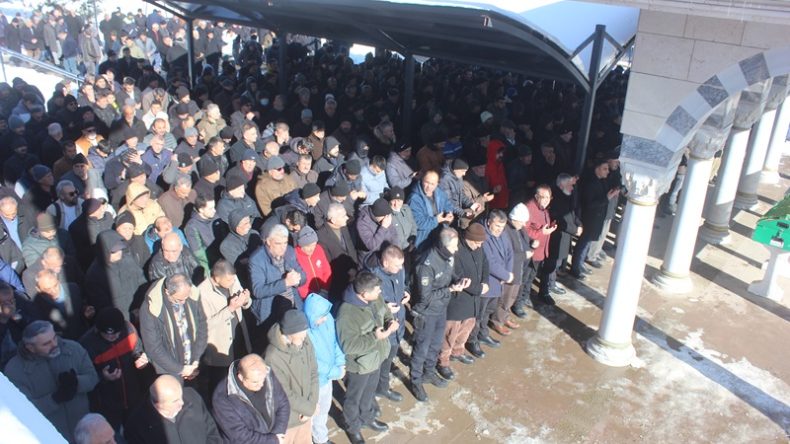 Afşinli Şehit Babası son yolculuğuna uğurlandı.