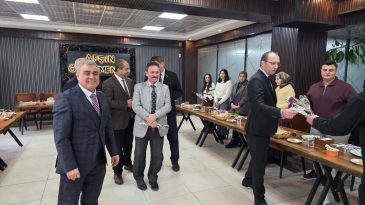 Afşin’e atanan yeni Öğretmenler Kahvaltılı programı ile karşılandı.