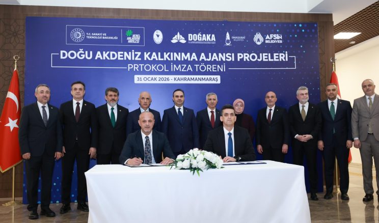 Afşin Engelsiz Nefes Evi Projesi imzaları atıldı.