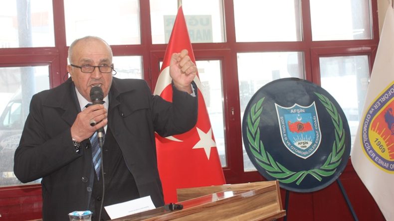 Afşin Şoförler ve Otomobilciler Esnaf Odasında seçim sonucu belli oldu.