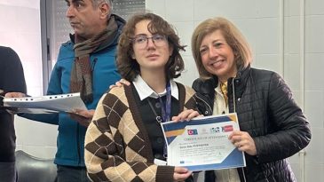 Afşinli hemşehrimizden İspanya’da İngilizce Sunum!