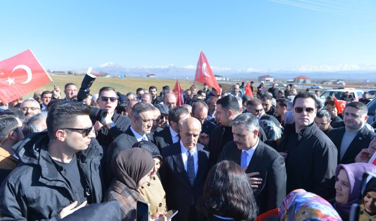 İçişleri Bakanı Mustafa Çiftçi’den Afşin’e Vefa ziyareti.