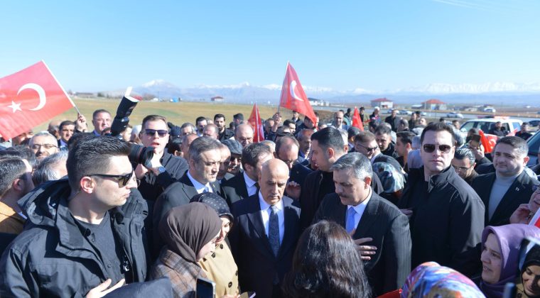 İçişleri Bakanı Mustafa Çiftçi’den Afşin’e Vefa ziyareti.
