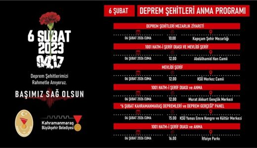 Asrın Felaketinin 3’üncü Yılında Deprem Şehitleri Çeşitli Programlarla Yad Edilecek.