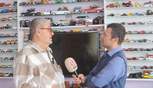 Afşin’de Sigarayı bıraktı, 500 Araçlık Maket Araç Koleksiyonu oluşturdu.