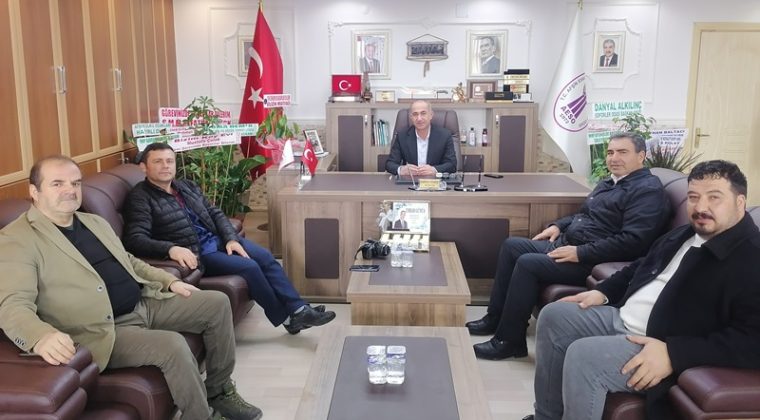 GÖNÜLDER’den Afşin Esnaf ve Sanatkarlar Odası Başkanlığına Hayırlı Olsun ziyareti.