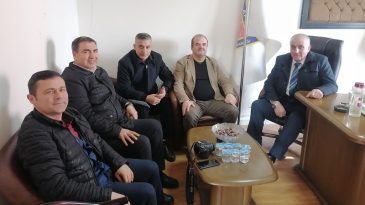 GÖNÜLDER’den Afşin Şoförler ve Otomobilciler Esnaf Odası Başkanlığına Hayırlı Olsun ziyareti.