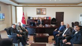 Çorum ve Afşin Derneklerinden Afşin’de Protokole “6 Şubat” ziyareti.