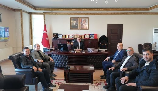 Çorum ve Afşin Derneklerinden Afşin’de Protokole “6 Şubat” ziyareti.