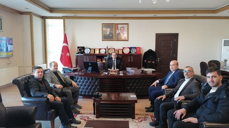 Çorum ve Afşin Derneklerinden Afşin’de Protokole “6 Şubat” ziyareti.