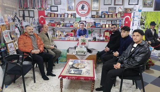 TÜGVA Afşin Temsilciliğinden Haberin Merkezine ziyaret.