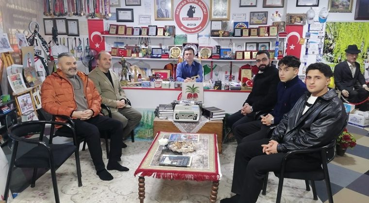 TÜGVA Afşin Temsilciliğinden Haberin Merkezine ziyaret.