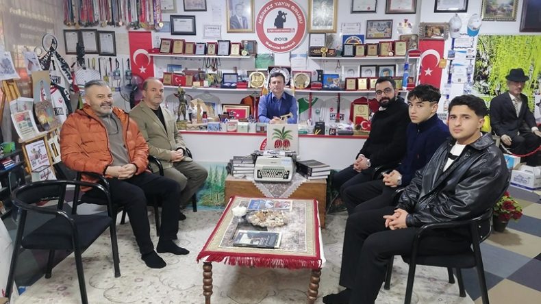 TÜGVA Afşin Temsilciliğinden Haberin Merkezine ziyaret.