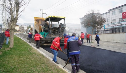 Büyükşehir’den Asfalt Mesaisi.