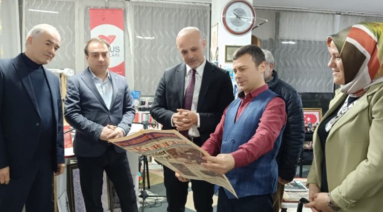Afşin Belediye Başkanı Koray Kıraç’tan Haberin Merkezine nezaket ziyareti.
