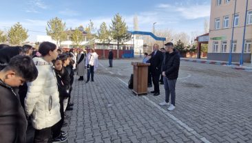 Çobanbeyli Cumhuriyet İlkokulu Ortaokulu 6 Şubat Depremini Unutmadı