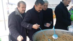 Çorum Sivil Toplum Gönüllüleri Derneği ve Afşin Eshab-ı Kehf Gönül Elçileri Derneğinden Helva İkramı