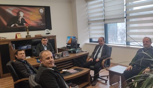 Haberin Merkezinden Kahramanmaraş İl Emniyet Müdür Yardımcılarına ziyaret.