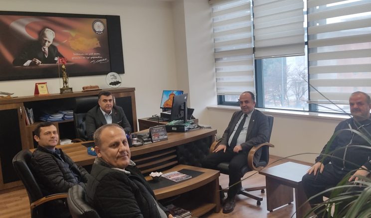 Haberin Merkezinden Kahramanmaraş İl Emniyet Müdür Yardımcılarına ziyaret.