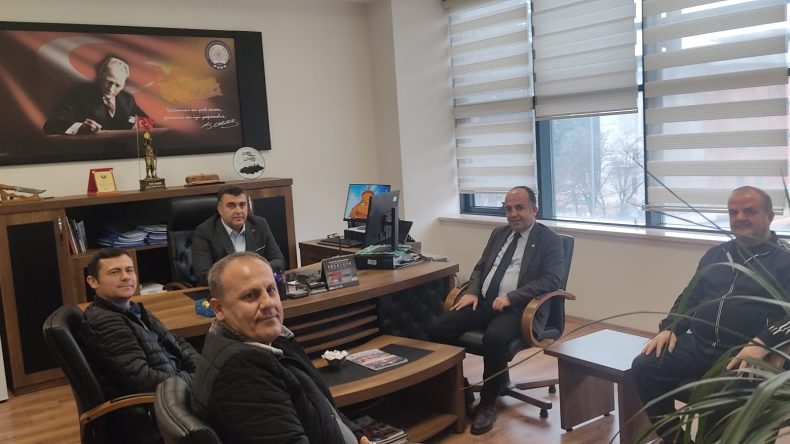 Haberin Merkezinden Kahramanmaraş İl Emniyet Müdür Yardımcılarına ziyaret.