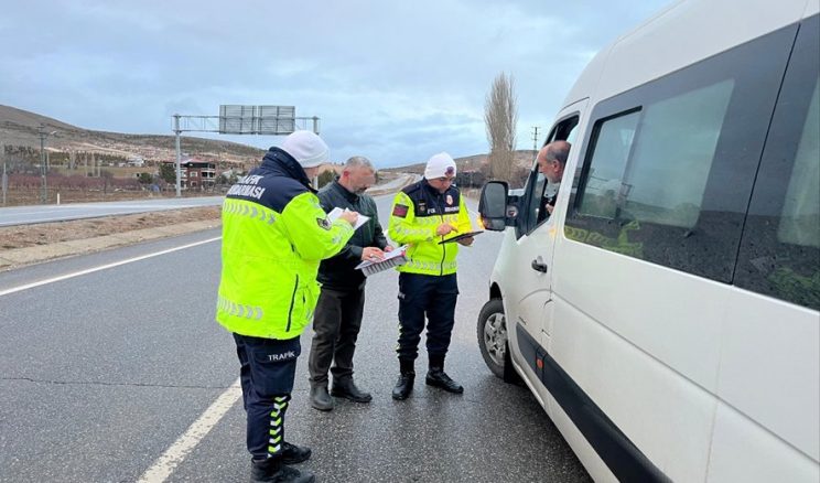 23.662 araç ve sürücü kontrol edildi.