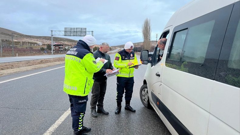 23.662 araç ve sürücü kontrol edildi.