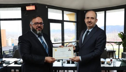 Kahramanmaraş Valiliğinden Afşin İlçe Müftülüğüne Başarı Belgesi.