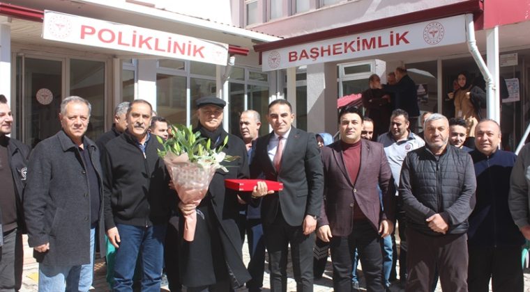 Alaaddin Dağdelen, alkış ve gözyaşlarıyla Emekliye ayrıldı.