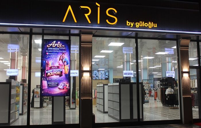 Afşin’de ARİS by güloğlu Mağazası kapılarını açtı.