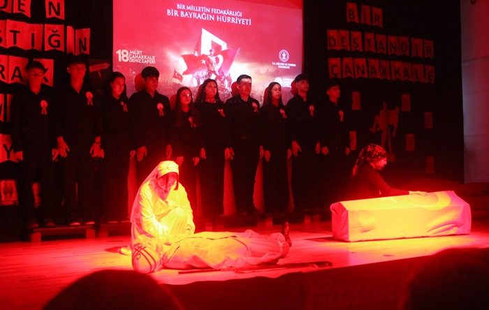 Afşin’de Çanakkale Şehitleri anıldı.