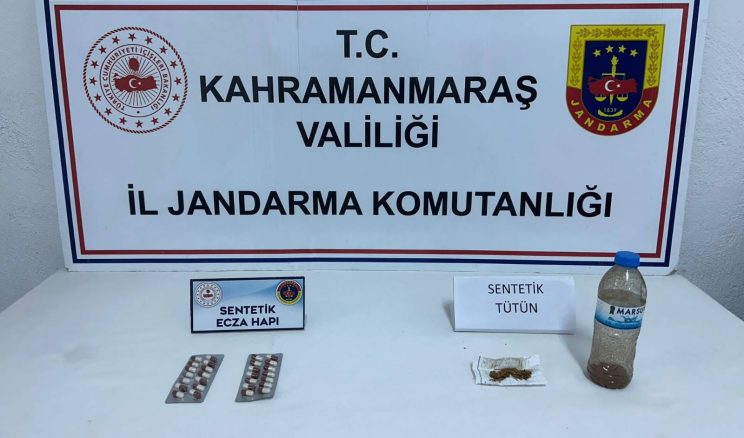 Afşin’de Jandarmadan Uyuşturucu Operasyonu!