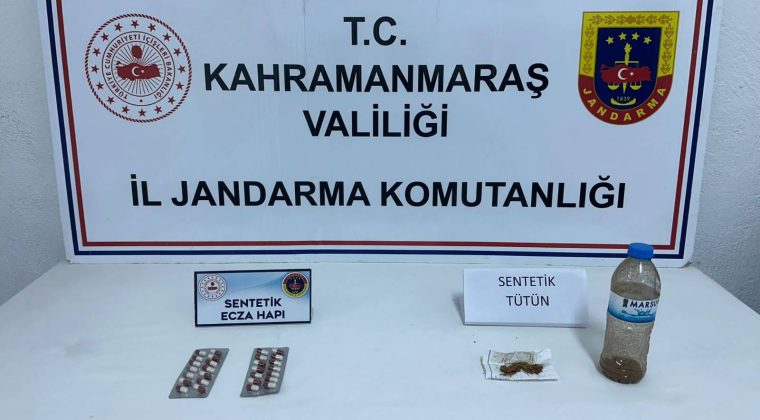 Afşin’de Jandarmadan Uyuşturucu Operasyonu!