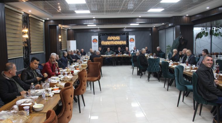 Eshab-ı Kehf Gönül Elçileri Derneğinden Birlik,beraberlik temalı muhteşem İftar.
