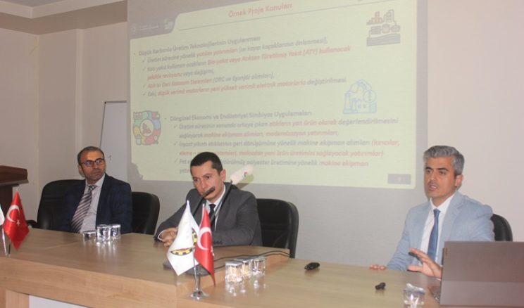 Afşin Ticaret ve Sanayi Odasında DOĞAKA Bilgilendirme Toplantısı yapıldı.