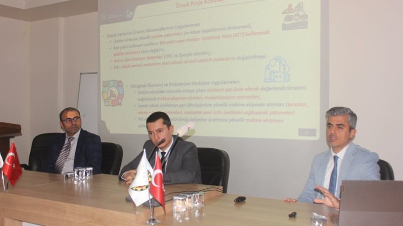 Afşin Ticaret ve Sanayi Odasında DOĞAKA Bilgilendirme Toplantısı yapıldı.