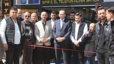 Afşin’de Görür Tekonoloji düzenlenen törenle hizmete açıldı.