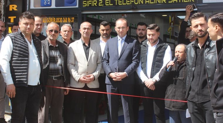 Afşin’de Görür Tekonoloji düzenlenen törenle hizmete açıldı.