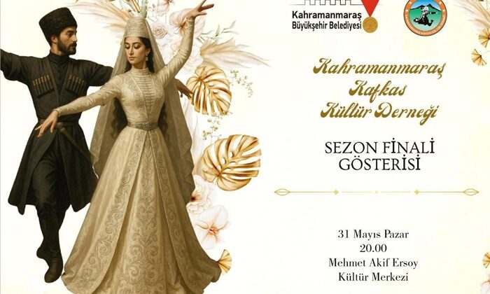 Kafkas Kültürünün Ritmi Kahramanmaraş’ta Yankılanacak.