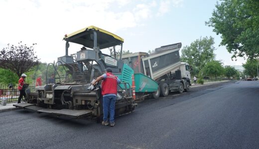 Hacı Bayram Veli Mahallesi’nde 31015. Sokak’ın Asfaltı Tamam, Sıra Afşin Bey Caddesi’nde.