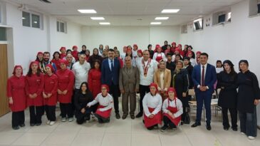 Ünlü Şefler Afşin’de öğrencilerle buluştu.