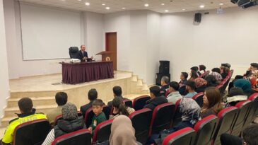 Afşin’de Aday Sürücülere Bilgilendirme Toplantısı düzenlendi.