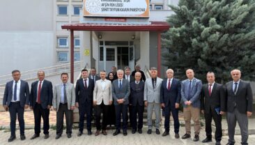İl Müdürü Akpınar ve Beraberindeki Heyetten Afşin’e Kapsamlı Eğitim Ziyareti.