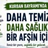 Afşin Belediyesi ekipleri Kurban Bayramı boyunca sahada olacak.