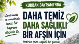 Afşin Belediyesi ekipleri Kurban Bayramı boyunca sahada olacak.