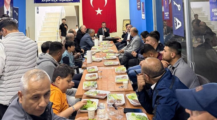 Anahtar Parti Afşin İlçe Teşkilatında İstişare toplantısı düzenlendi.